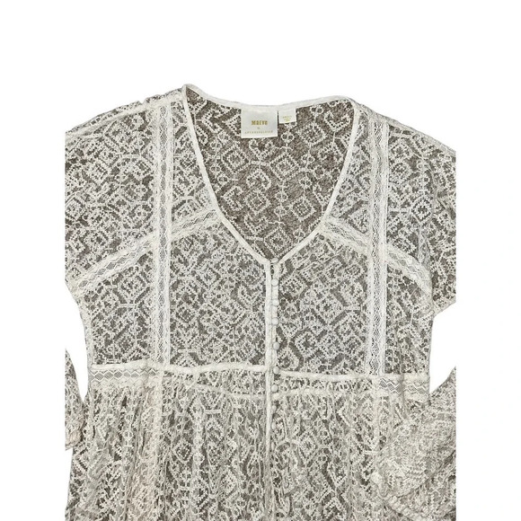 Anthropologie Maeve San-Michel Lace Duster - Picture 10 of 12